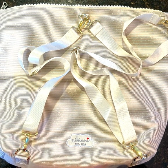 Swimming bag Forever Young Backpack - Golden Glitter Owl. - Picture 13 of 13